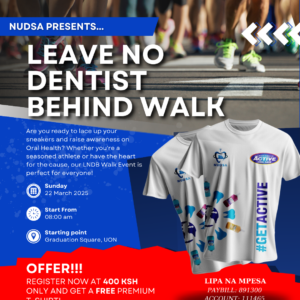 LEAVE NO DENTIST BEHIND WALK